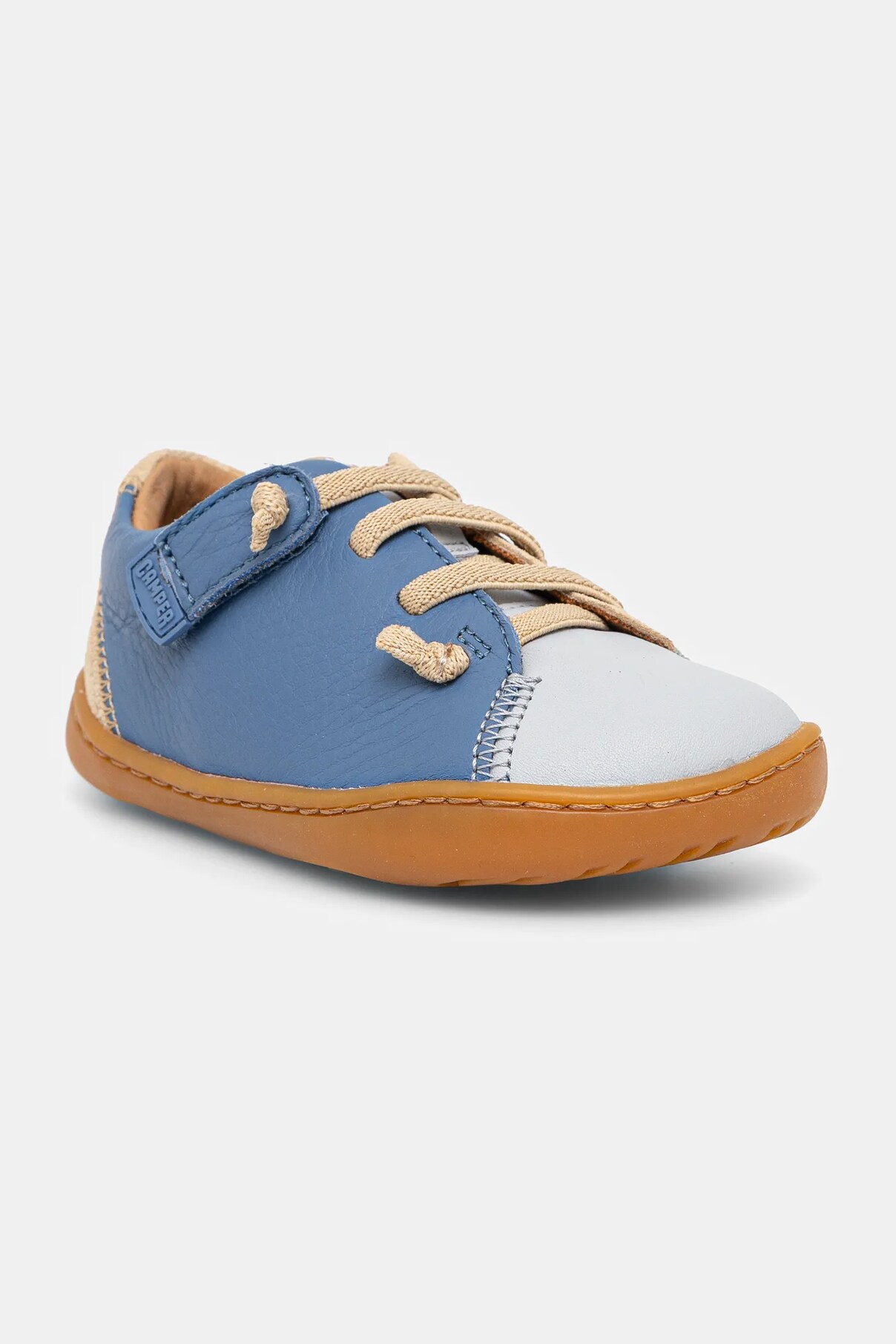 

Детские кожаные получешки Peu Cami TWS FW Camper, бежевый