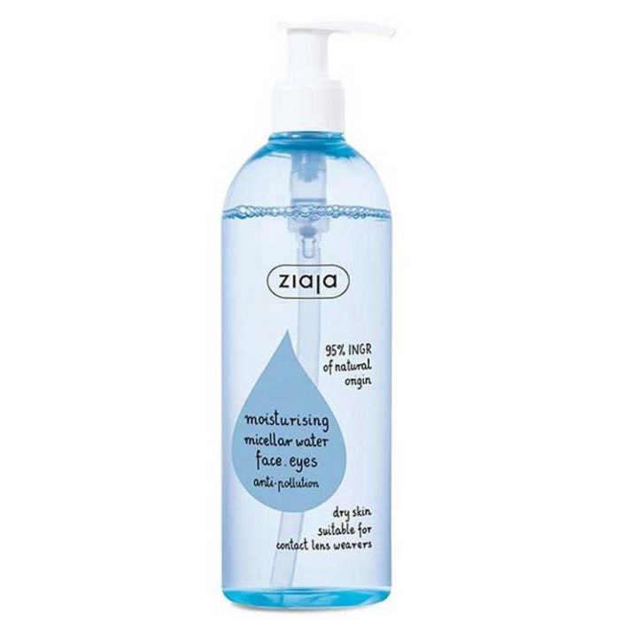 

Мицеллярная вода Agua micelar hidratante para rostro y ojos Piel Seca Ziaja, 390 ml