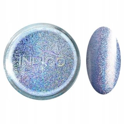 

Пудра с голографическим эффектом индиго 2,5 г, Indigo Nails Lab