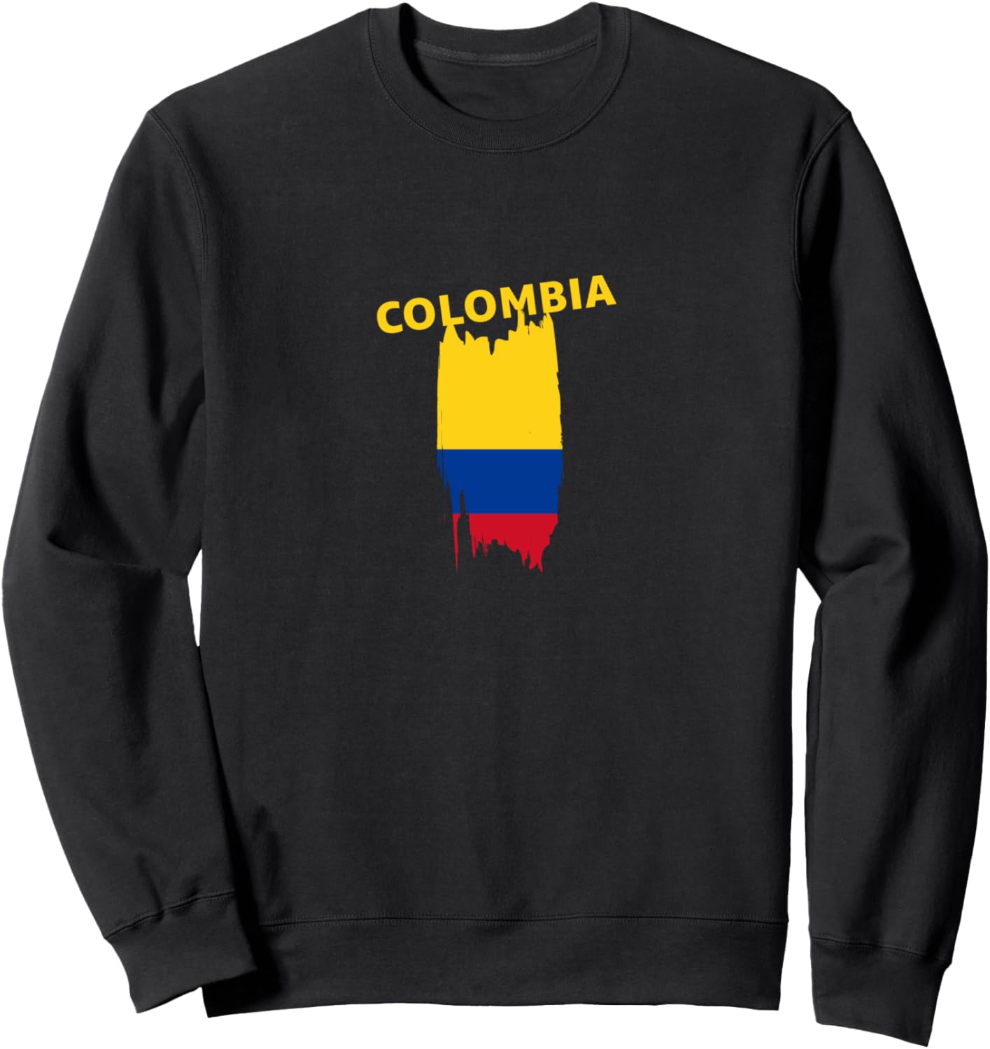 

Толстовка с флагом Колумбии Colombia, черный
