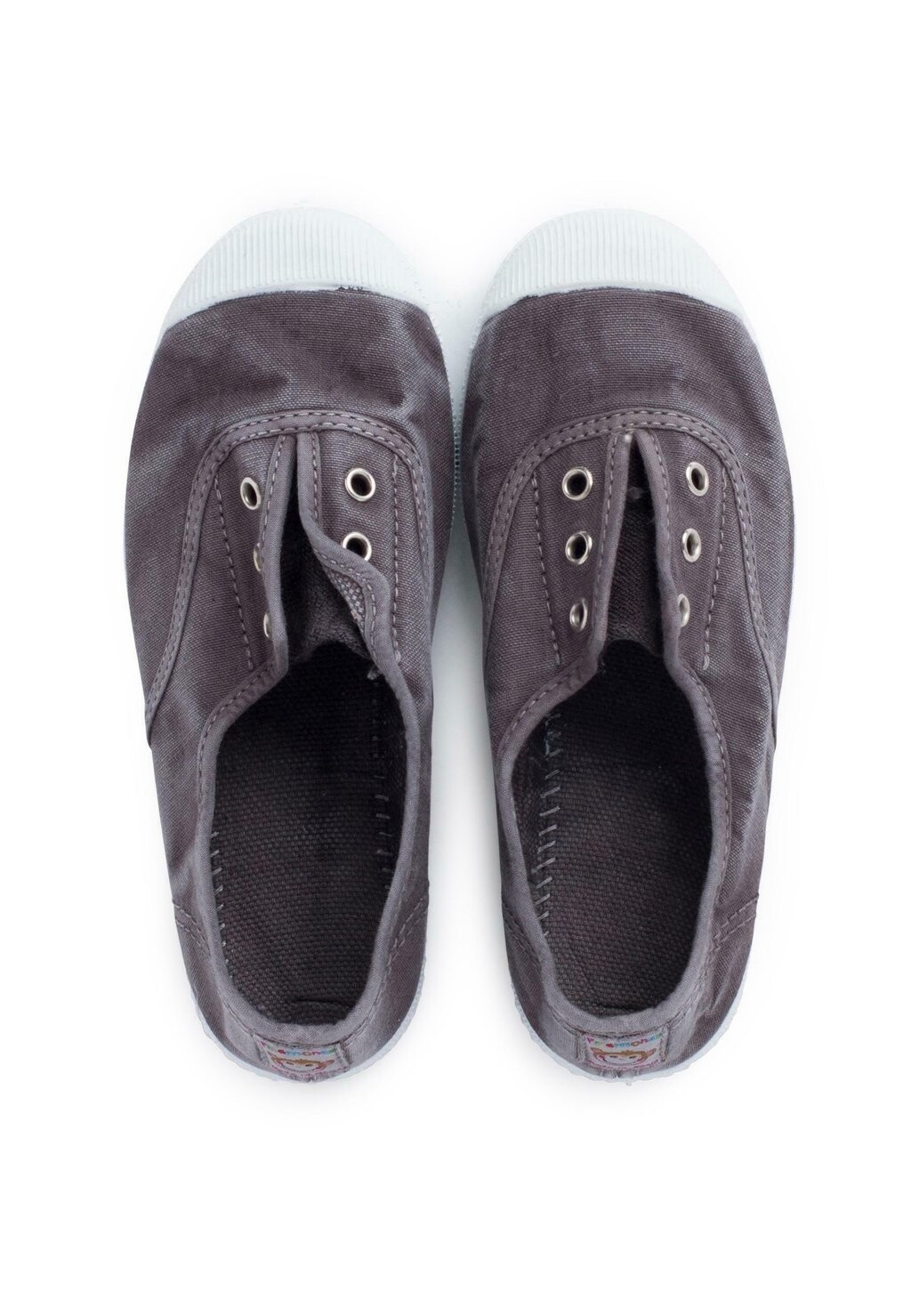Низкие кроссовки Sin Cordones Pisamonas, цвет gris oscuro — фото 3