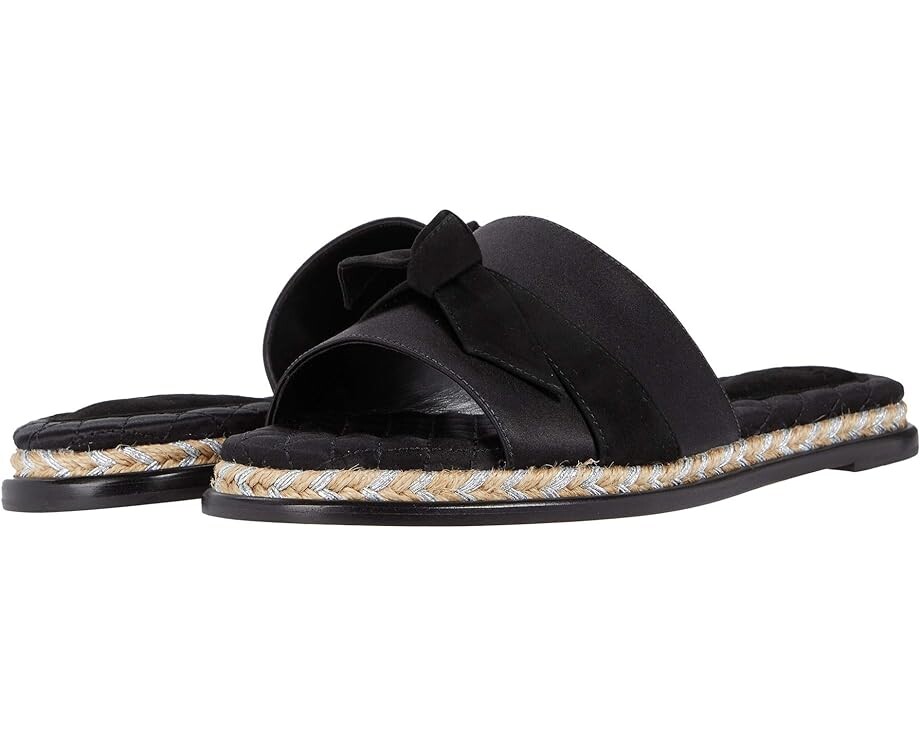 

Сандалии Alexandre Birman Clarita Slide Espadrille, черный