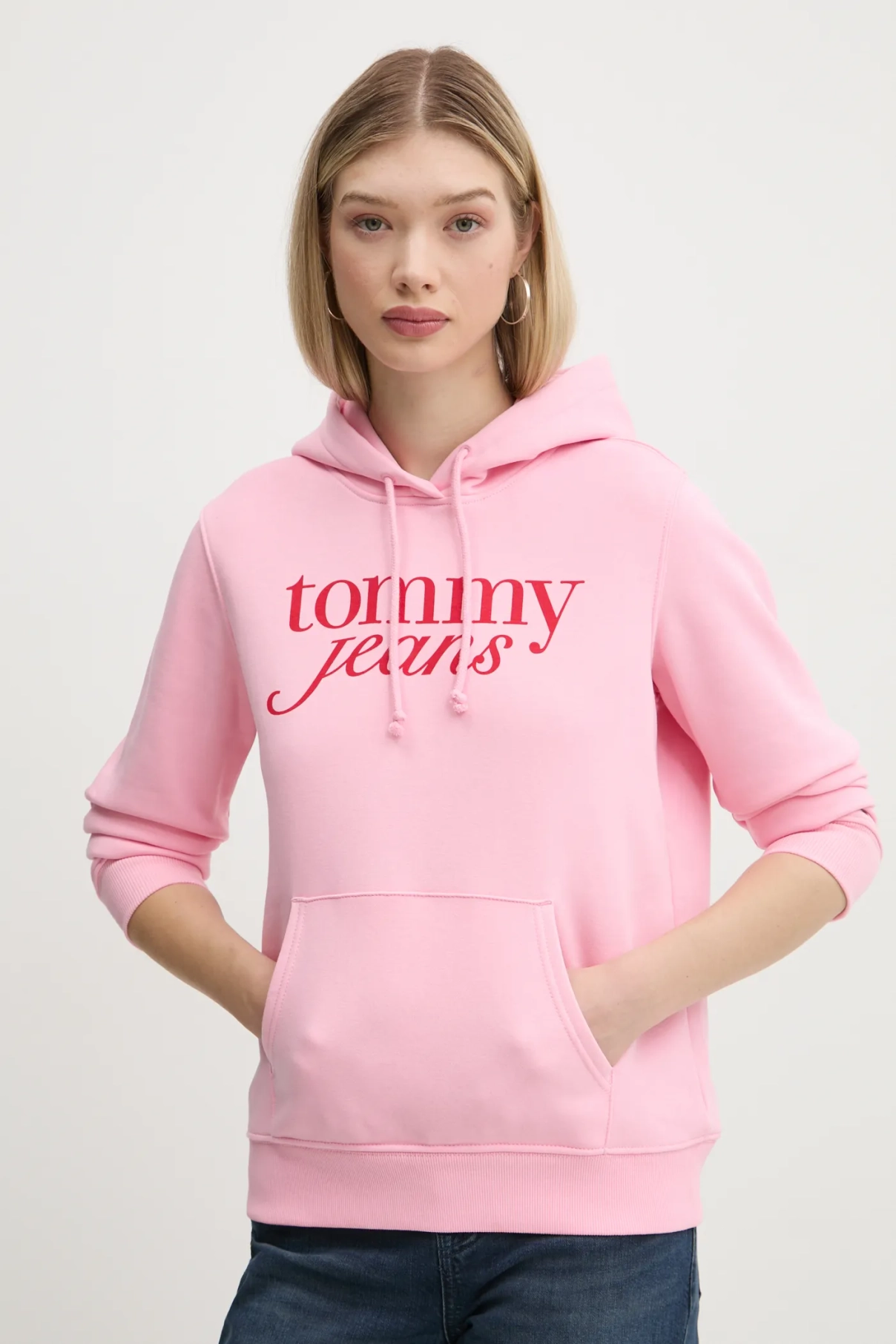 

Толстовка Tommy Jeans, розовый