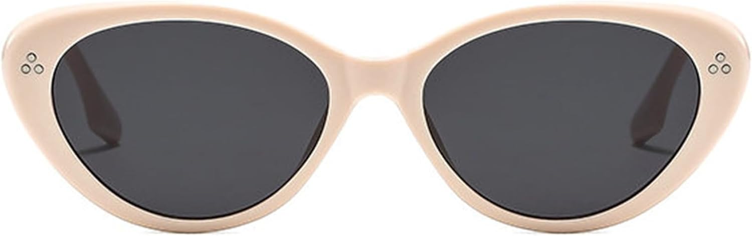 

Солнцезащитные очки Willochra Vintage Cat Eye для женщин, маленькая оправа, заклепки, солнцезащитные очки для мужчин, роскошный дизайн, очки для активного отдыха, защита от ультрафиолета UV400, C3