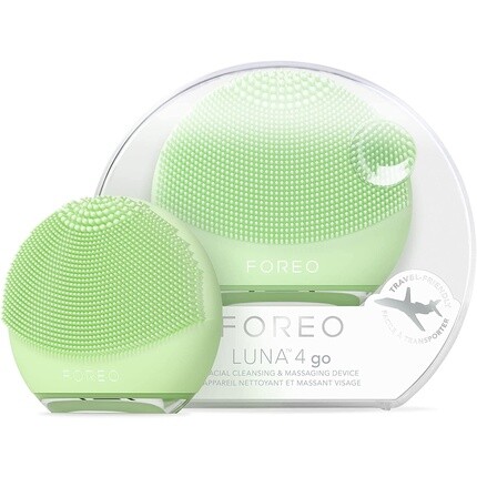 

FOREO Luna 4 go Щетка для очищения лица и укрепляющий массажер для лица Щетка для лица премиум-класса «Фисташка»