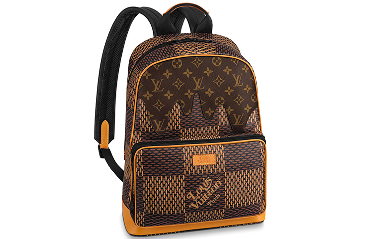 

LOUIS VUITTON Рюкзак Ниго Кампус Дамиер Эбен Гигант Браун