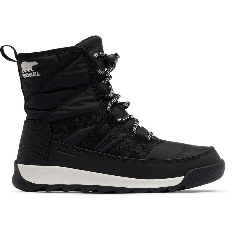 

Детские короткие кружевные туфли Whitney II WP Sorel, черный