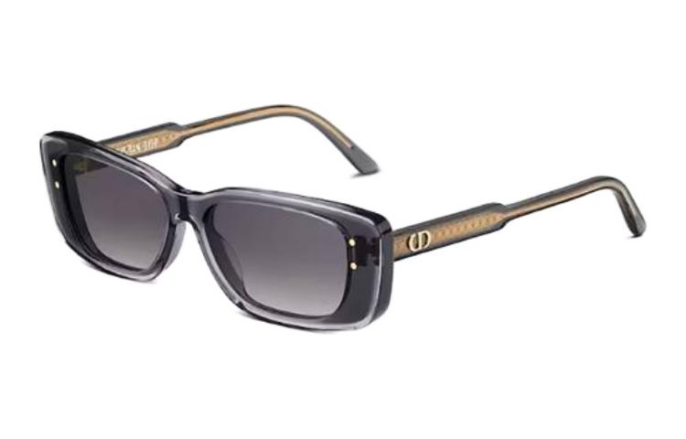 

DIOR Ацетатные овальные солнцезащитные очки женские серые, Gray