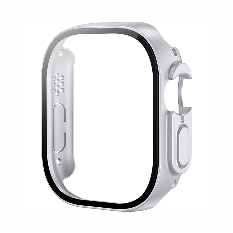 

Penc Iwatch Часы Protective Case Apple PC Plastic Case Material Apple Watch Ultra 1/2nd Generation, Shell PC membrane integration [silver]
