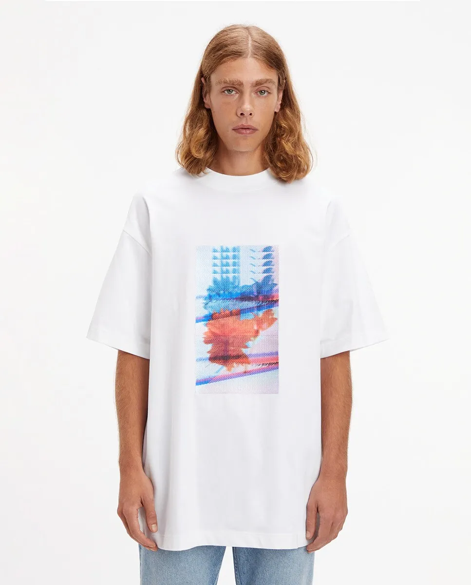 

Футболка мужская с коротким рукавом Calvin Klein Jeans, белый