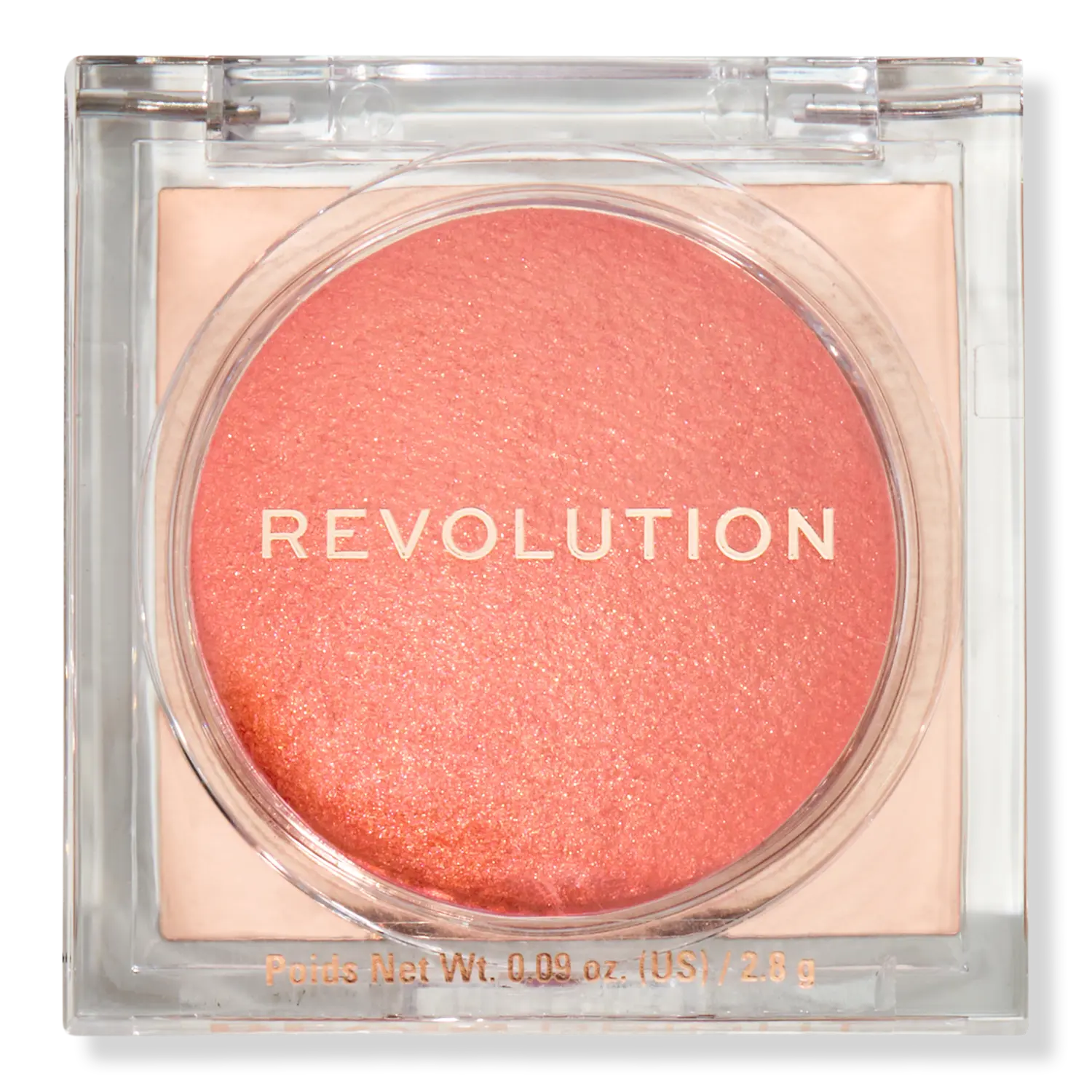 

Яркий румянец Revolution Beauty, Peach Pop (warm peach blush with a luminous glow)