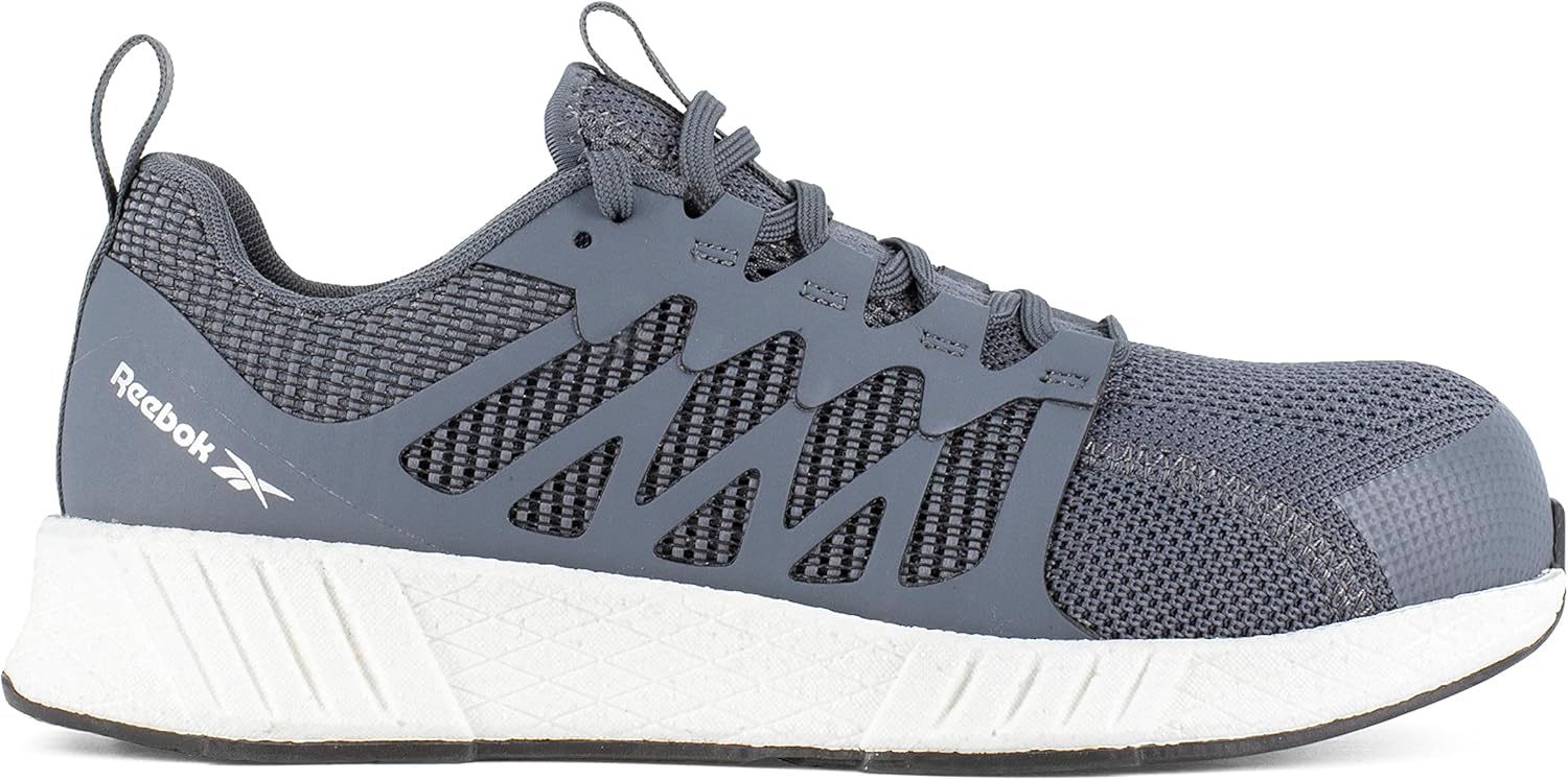 Мужские оксфорды Reebok Work Fusion Formidable с защитным носком и средней посадкой, Charcoal — фото 2