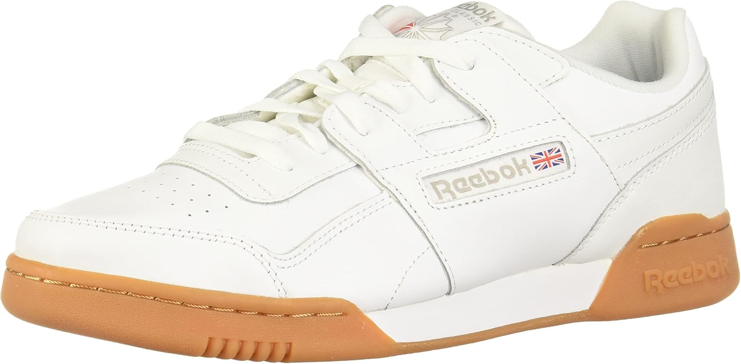 

Кроссовки для тренировки Reebok Men's Workout Plus, белый/красный