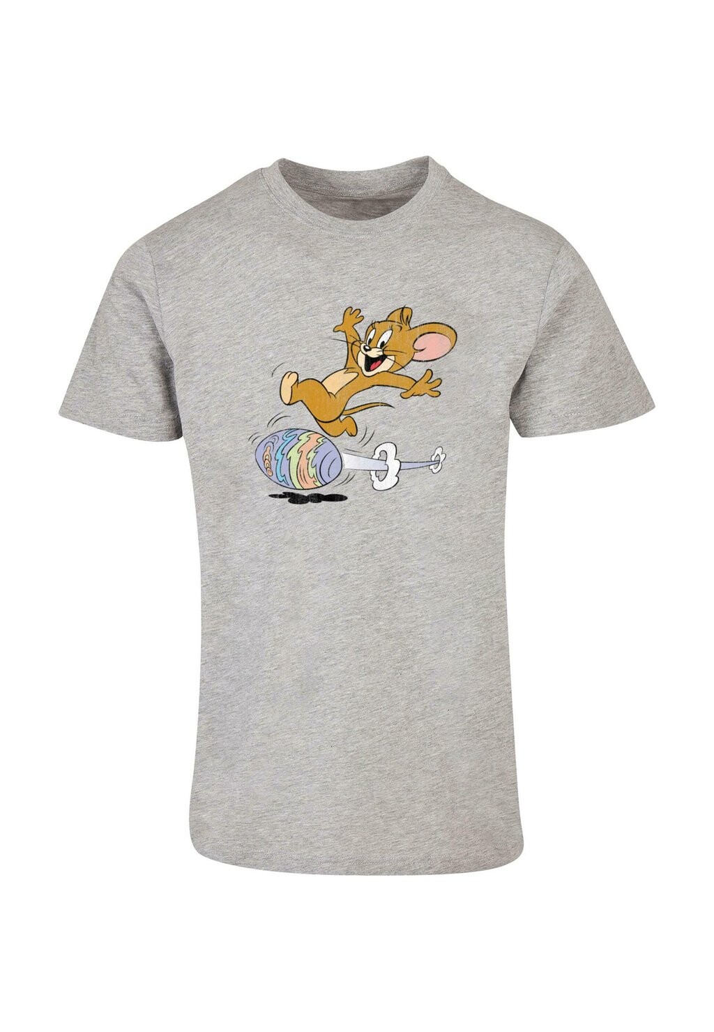 

Футболка с принтом TOM AND JERRY -EGG RUN ABSOLUTE CULT, светло-серый