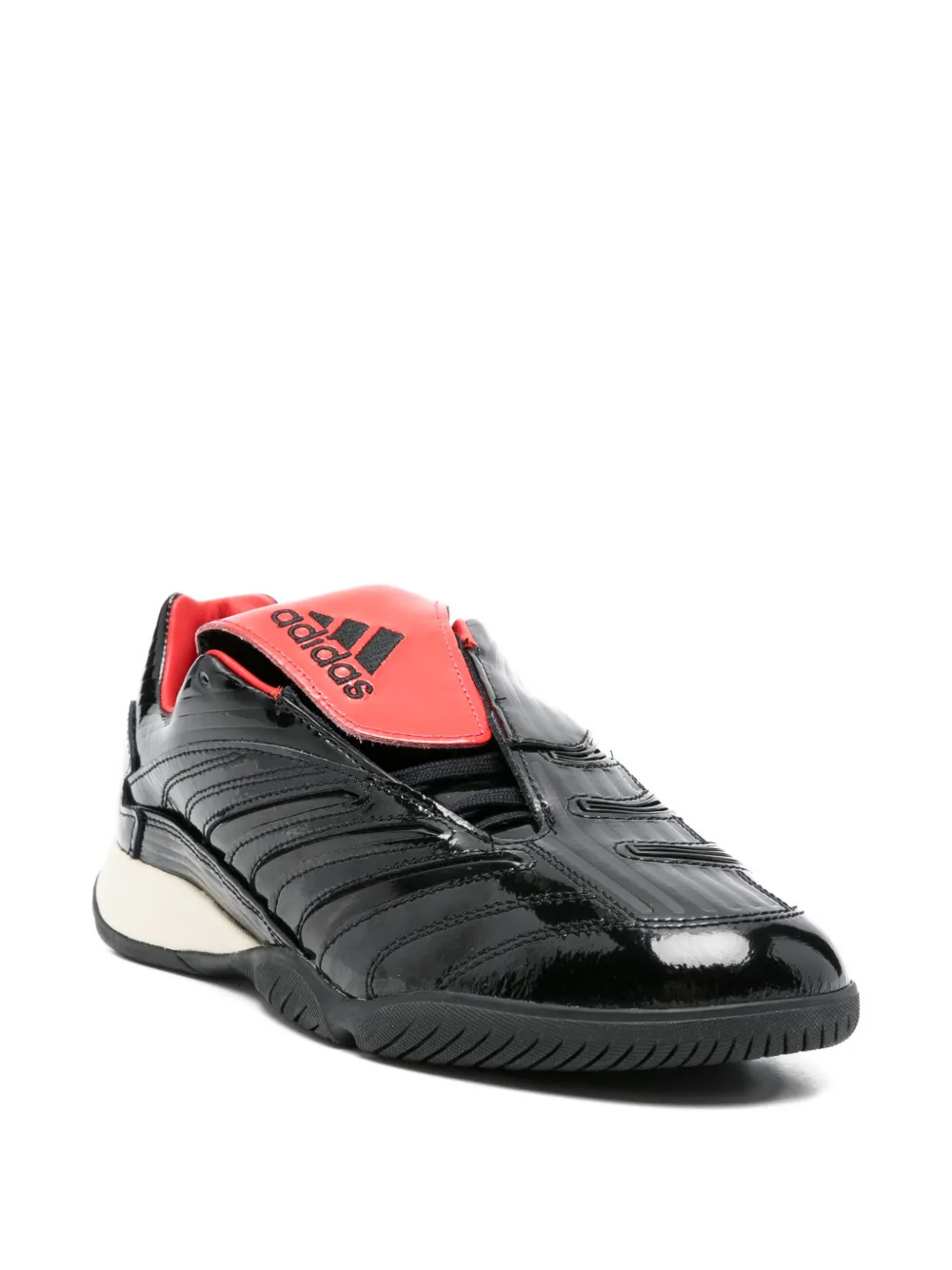 Кроссовки с вышитым логотипом Adidas, черный — фото 2