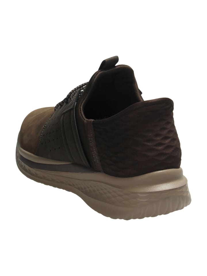 Skechers Спортивные лоферы коричневого цвета — фото 3