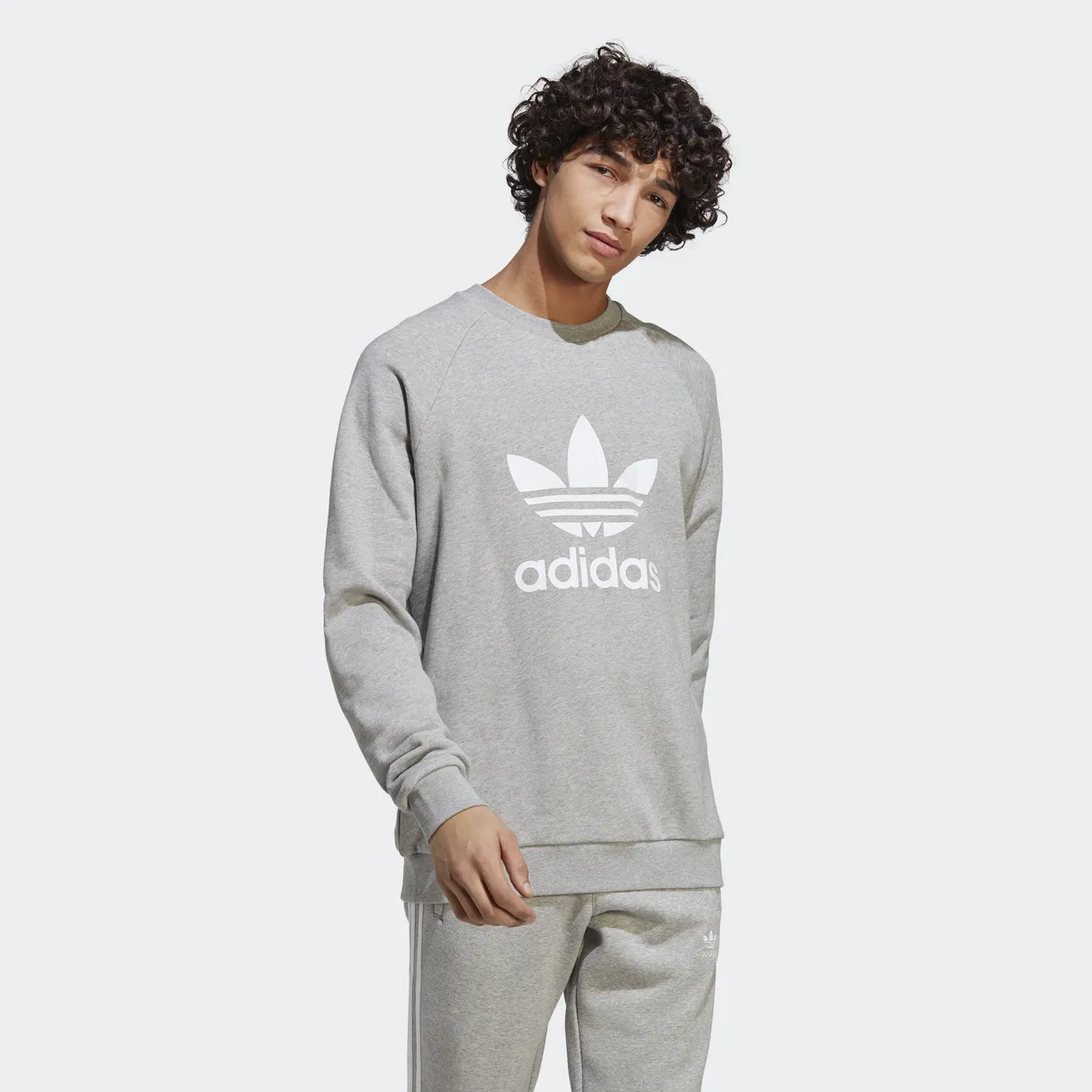 

Толстовка Adidas Originals "ADICOLOR CLASSICS TREFOIL", серый