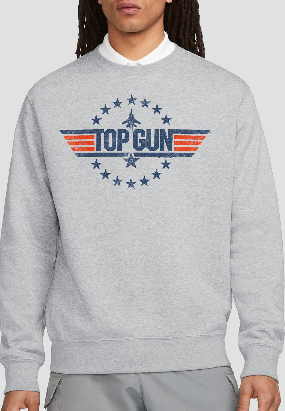 

Толстовка TOP GUN STAR LOGO Cotton Soul, серый