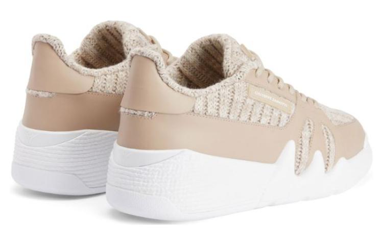Женские кроссовки Mid Top Talon от Giuseppe Zanotti, бежевые — фото 4