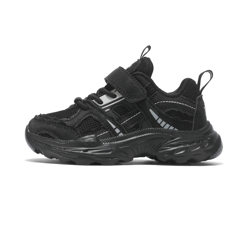 

Нескользящая, износостойкая, дышащая, легкая, амортизирующая повседневная обувь для детей TALKING TOM, черный