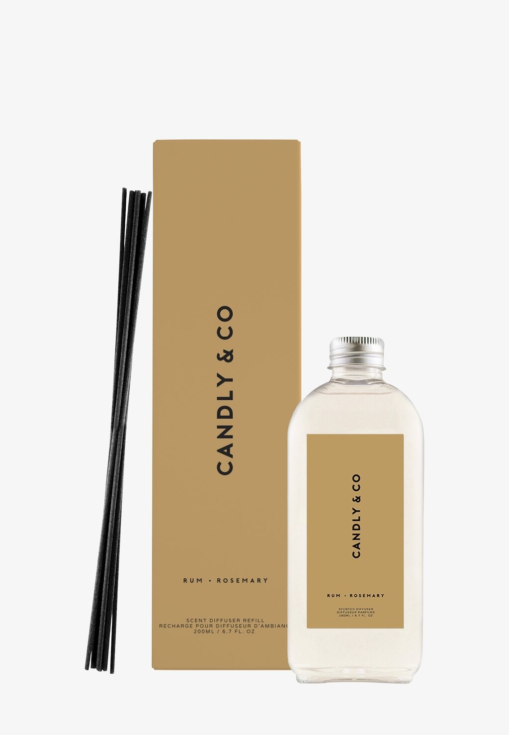 

Ароматическая свеча Diffuser Refill No.2 Rum/Rosemary Candly & Co