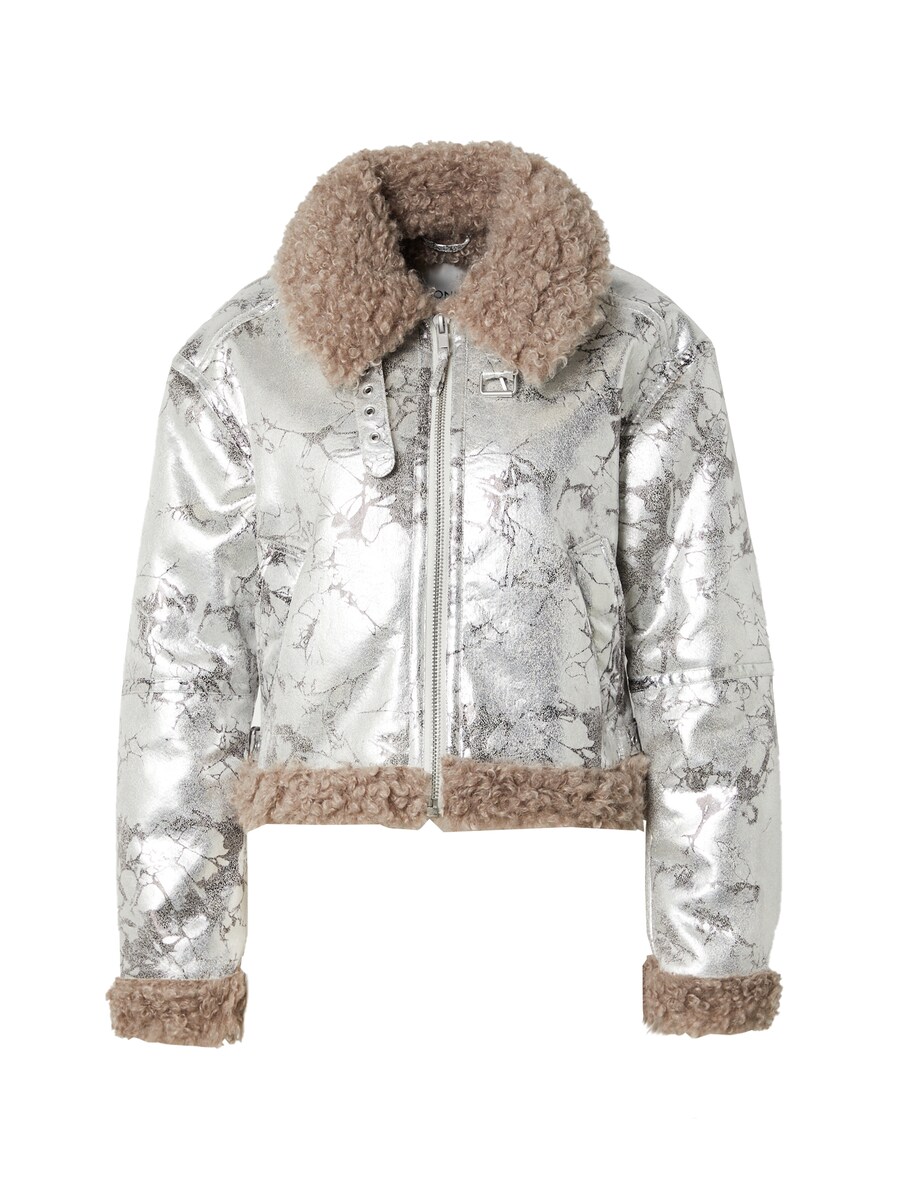

Куртка межсезонная Monki, серебряный