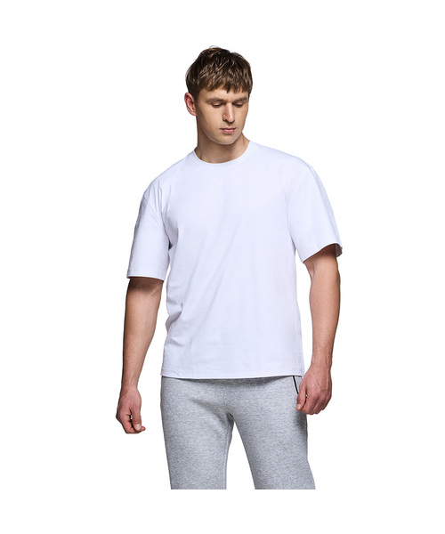 

Футболка с коротким рукавом, охлаждающая, оверсайз, бренд Tesla, цвет белый