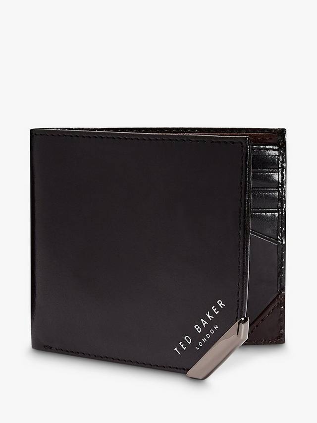 

Кожаный бумажник Corning Bifold Ted Baker, Black