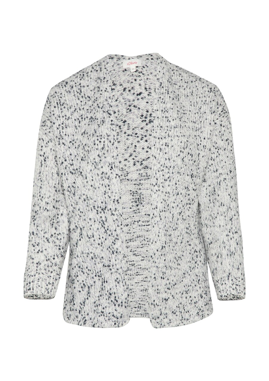 

Вязаный кардиган s.Oliver, Grey/Dark grey