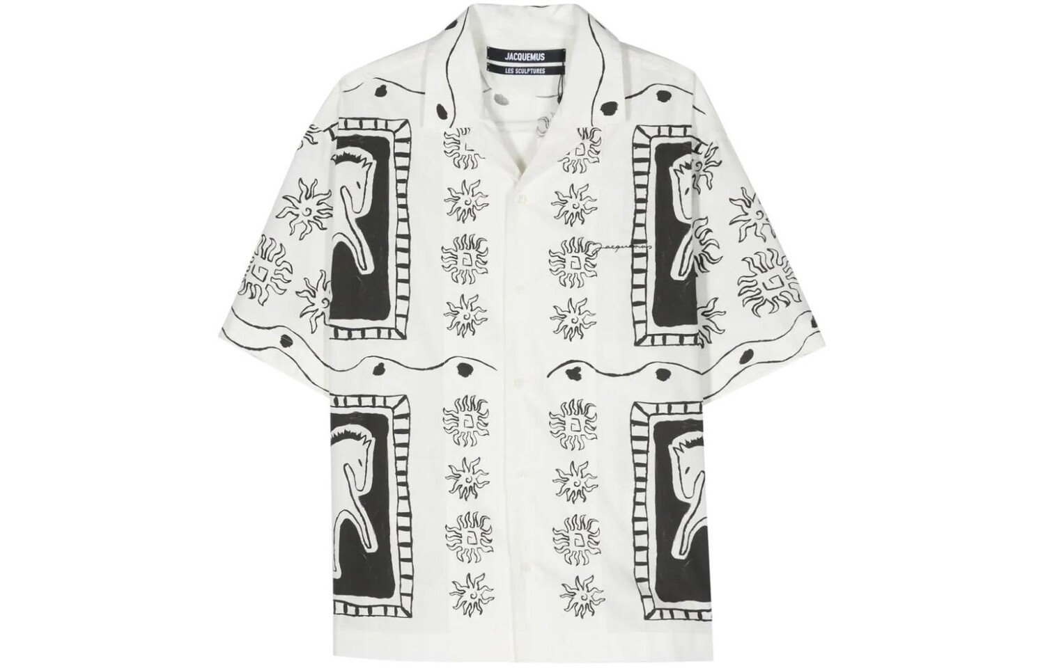 

Рубашка мужская многоцветная Jacquemus, цвет Multicolor
