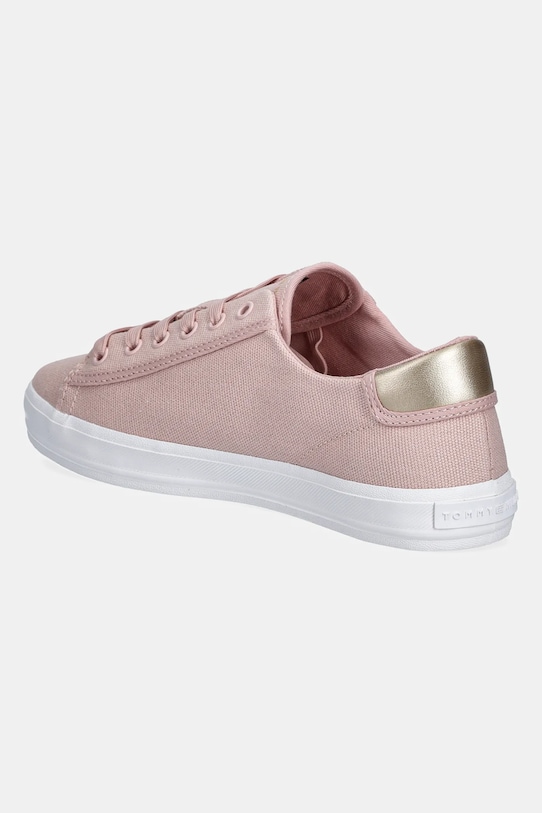Кроссовки Vulc Canvas на шнурках Tommy Hilfiger, розовый — фото 3