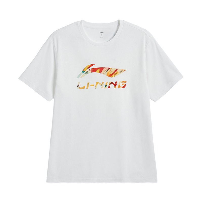 

LINING Футболка унисекс белая, Белый, LINING Футболка унисекс белая