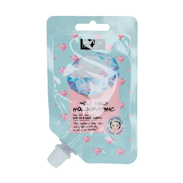 

Осветляющая маска для лица Holy Moly! Holographic Sence Beauty, 1 UD