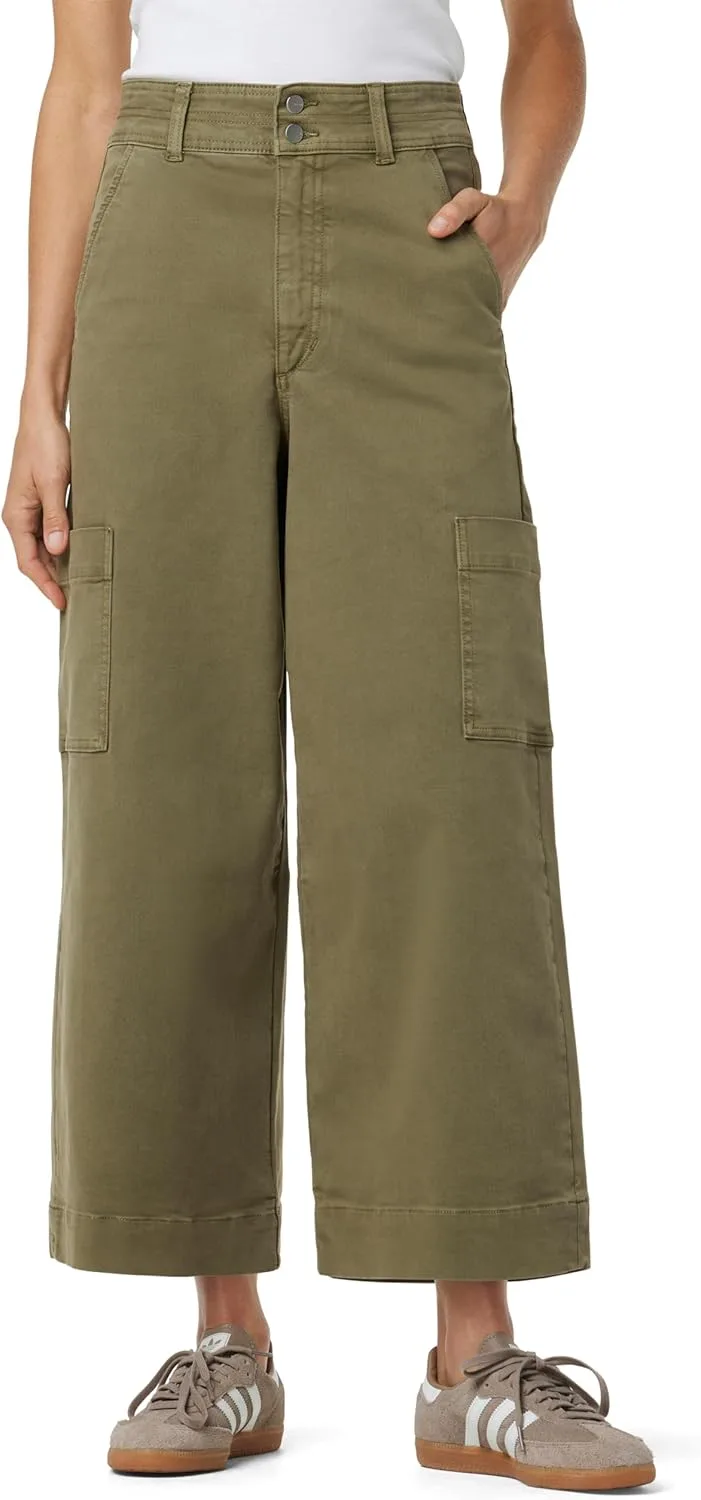 

JOE'S JEANS Women's The Milla Utility Wide Leg Crop Trousers