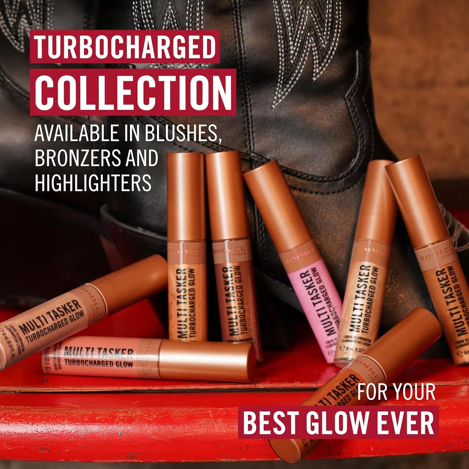 Жидкий иллюминатор «Multi Tasker Turbocharged Glow» 001 от Rimmel Rimmel, 001 Not A Basic B — фото 4