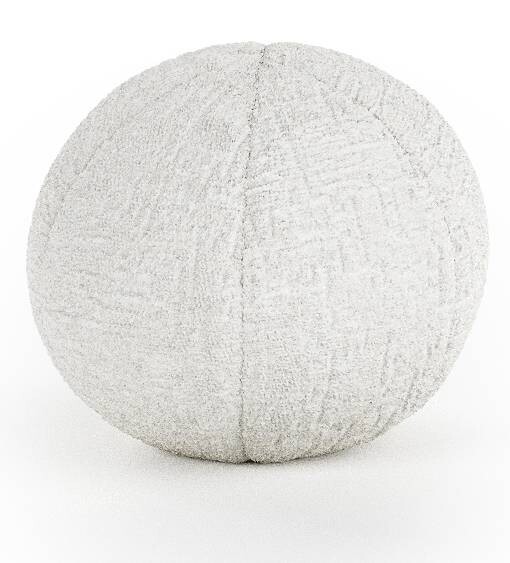 

Декоративная подушка Maison de reve Happy Pill 13, 13x13x13 см цвет chenille-stoff - weiß