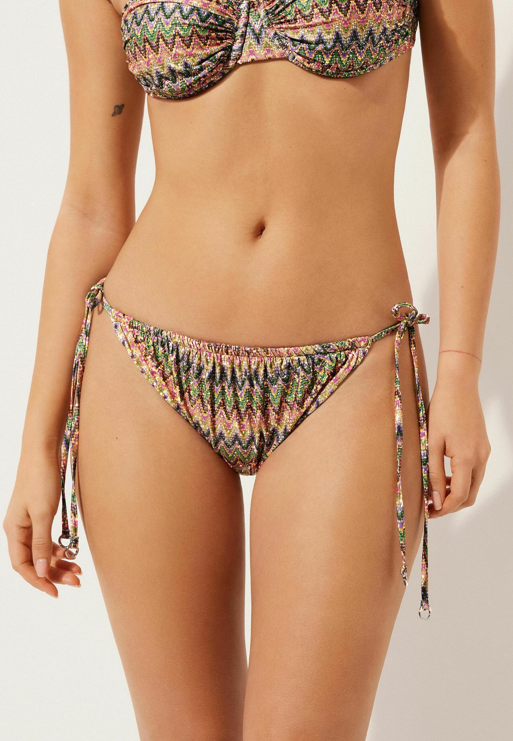 

Плавки бикини BRIGHT OPTICAL . Calzedonia, мультиколор