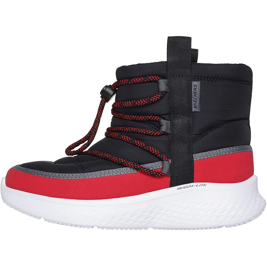 

Skechers Kids Нескользящие термосапоги детские, черно-красные