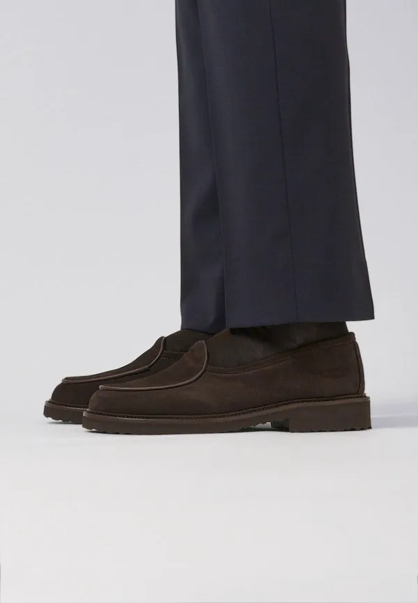Слипоны валенсия Fred Martin Collection, Testa Brown Suede — фото 2