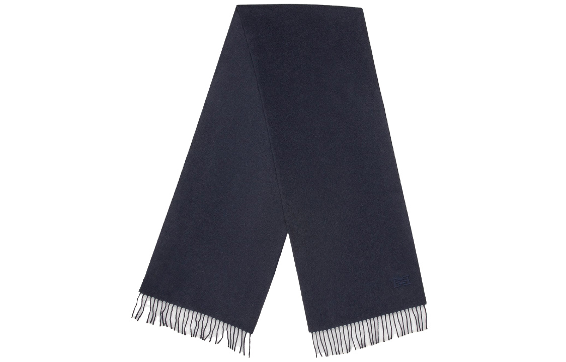 

BALLY Вязаный шарф мужской синий