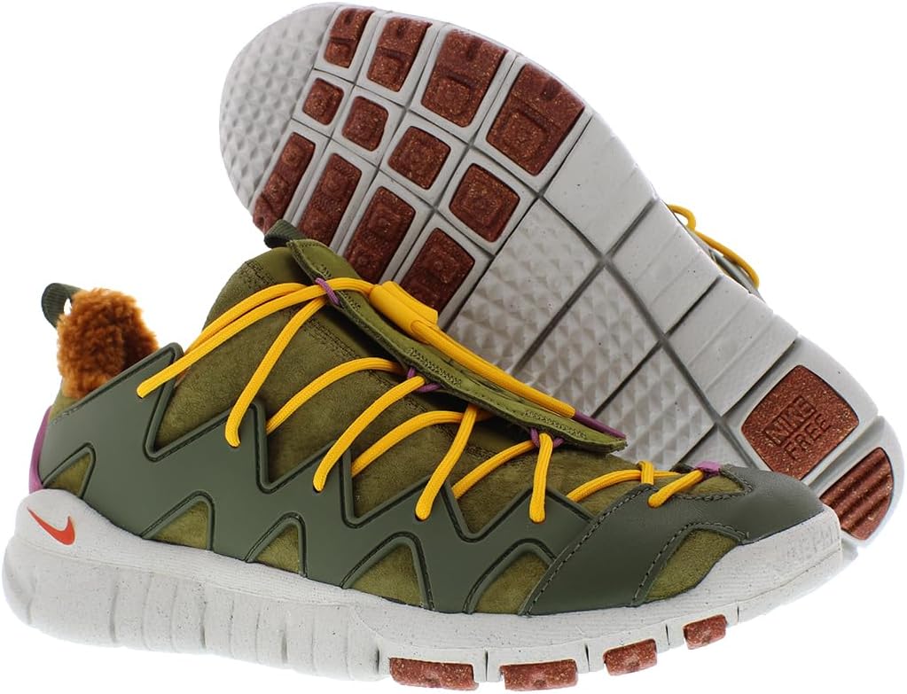 Унисекс кроссовки Nike Free Crater Trail Boot N7, красный/оливковый — фото 2