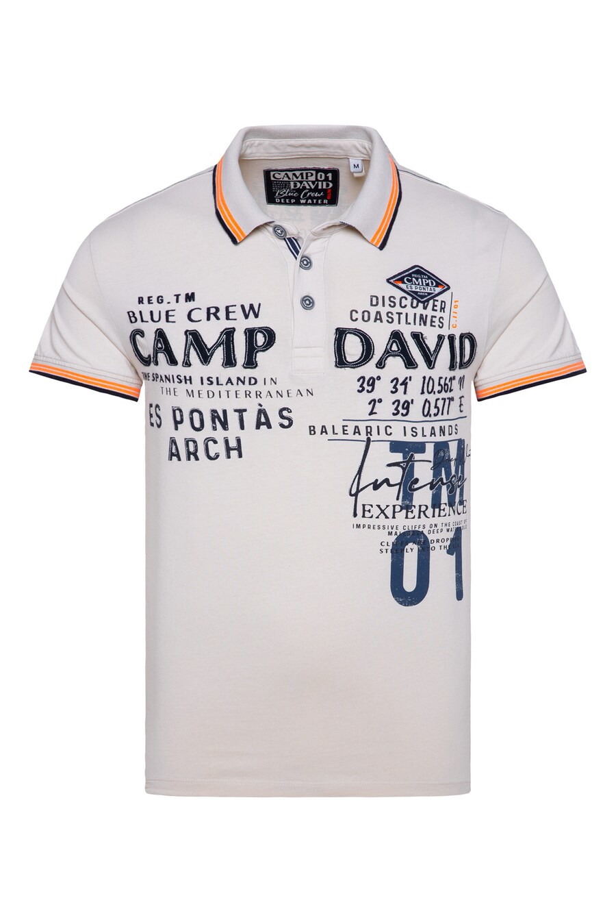 

Рубашка CAMP DAVID, экрю