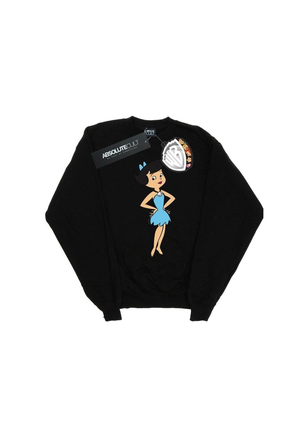 

Толстовка Betty Rubble Classic Pose The Flintstones, черный