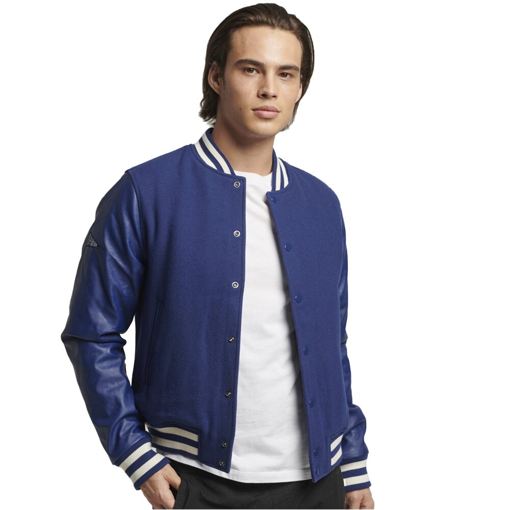 

Куртка Superdry Vintage Varsity Bomber, синий