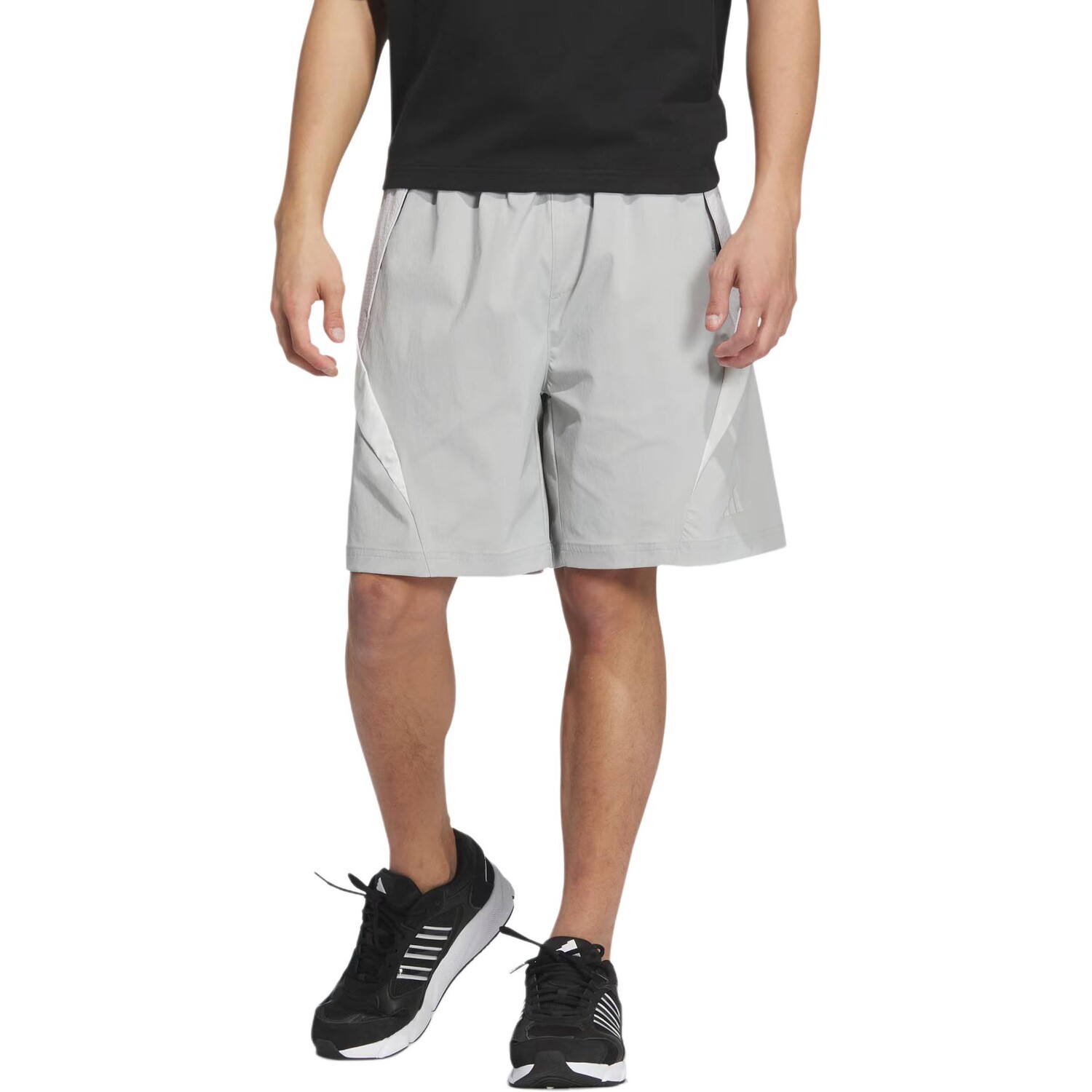 Повседневные шорты мужские Stone Gray Adidas, серый — фото 2