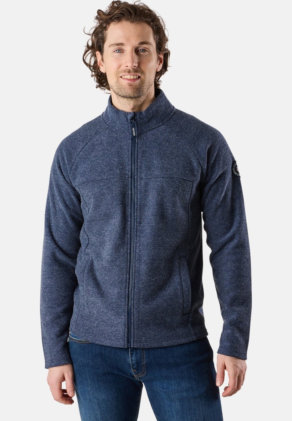 

Тренировочная куртка SAILOR Seaside, темно-синий/меланж