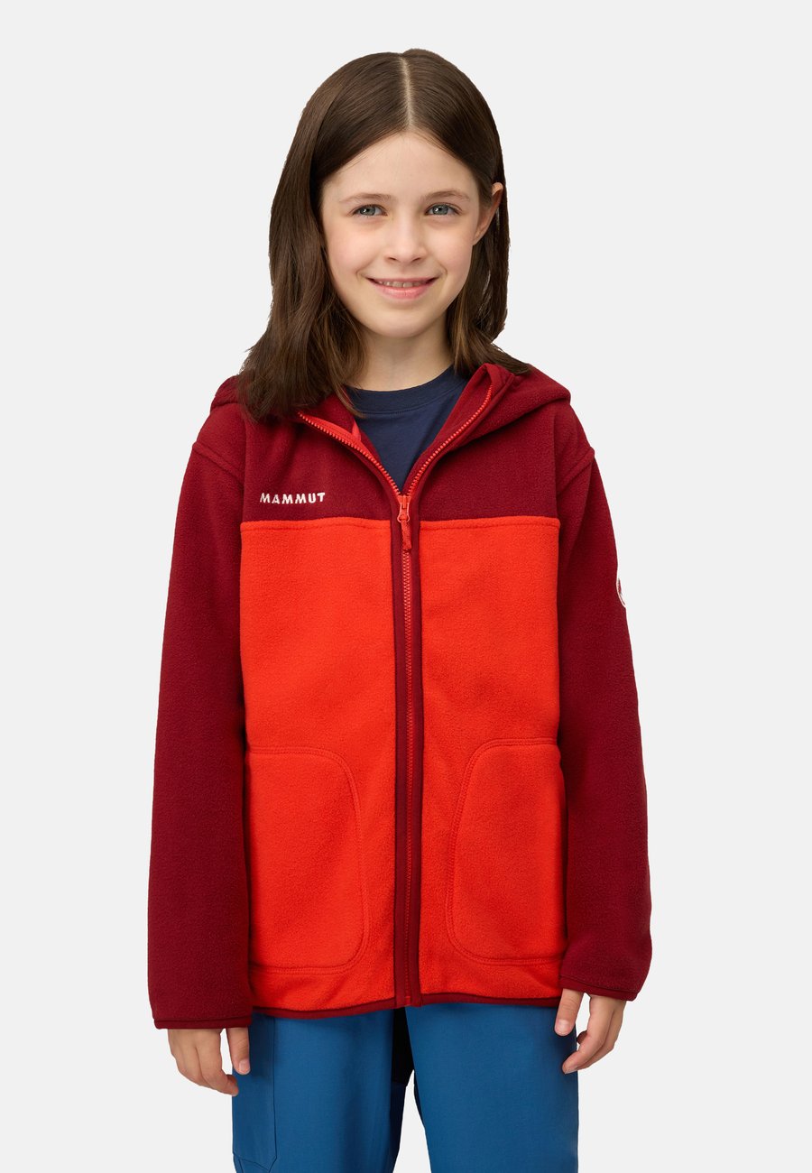 

Флисовая куртка Mammut WAYMARKER HOODED, Mammut Red-Dark Mammut Red/Red