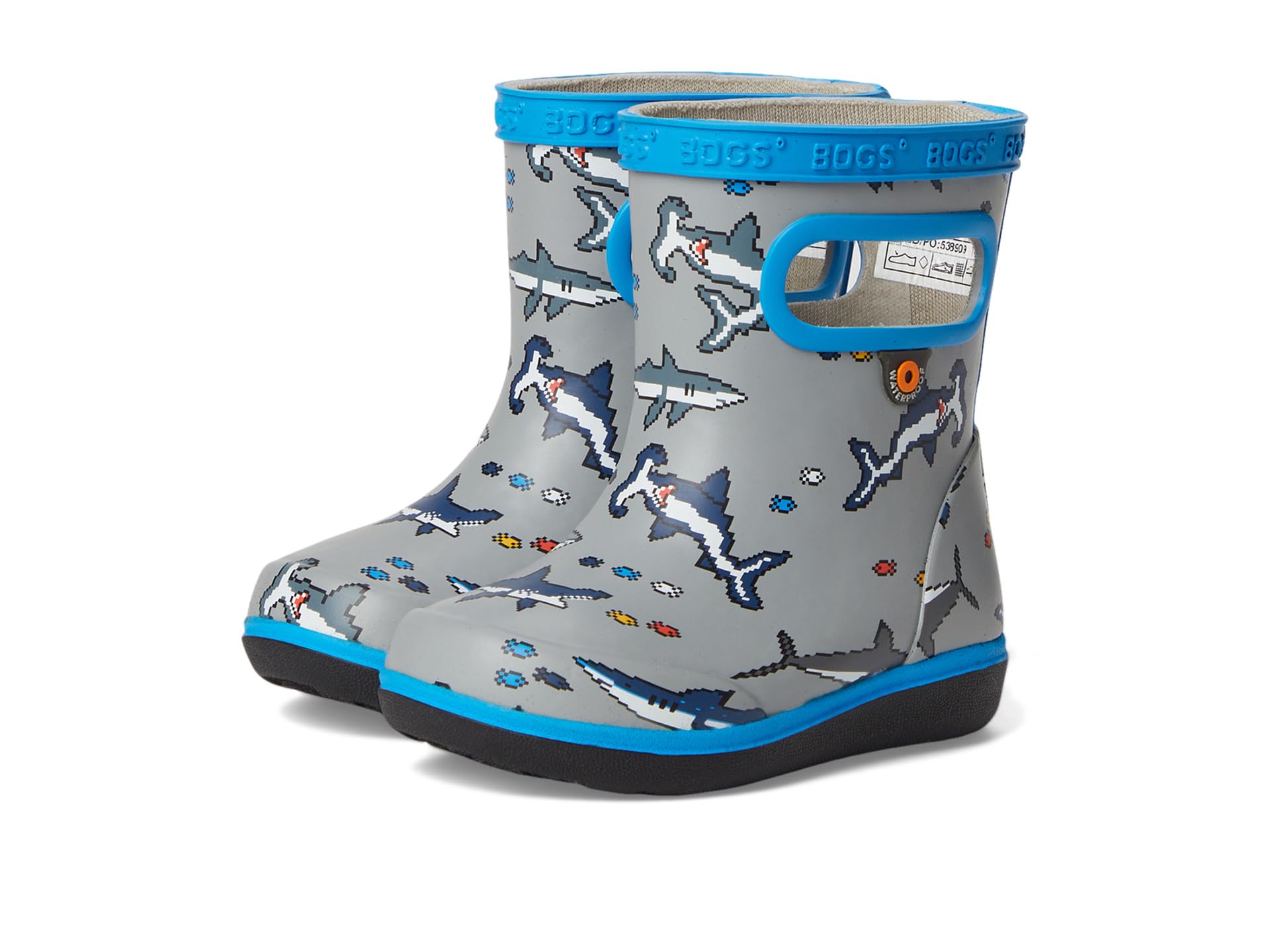 

Ботинки Bogs Kids Skipper II Pixel Shark, цвет Gray Multi
