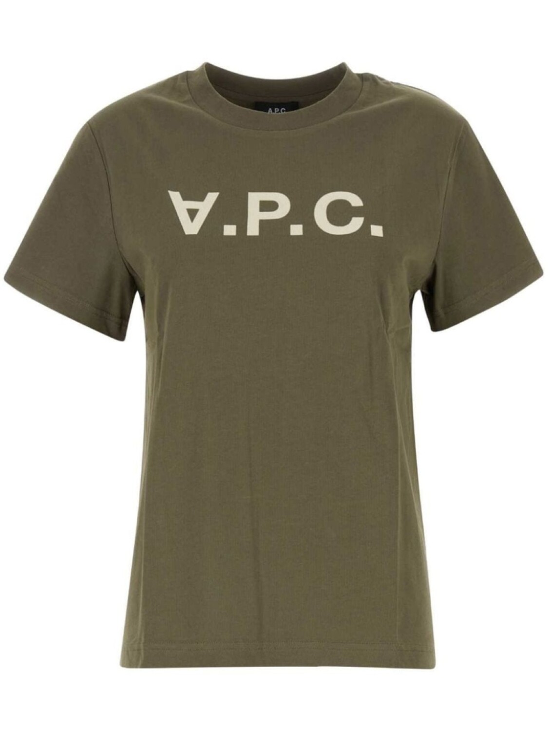 

A.P.C. футболка с логотипом, зеленый