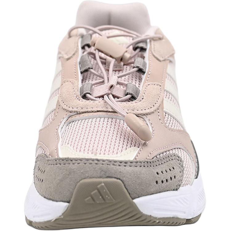Детские кроссовки Cloudfoam с низким верхом, устойчивые к истиранию Adidas, розовый — фото 3